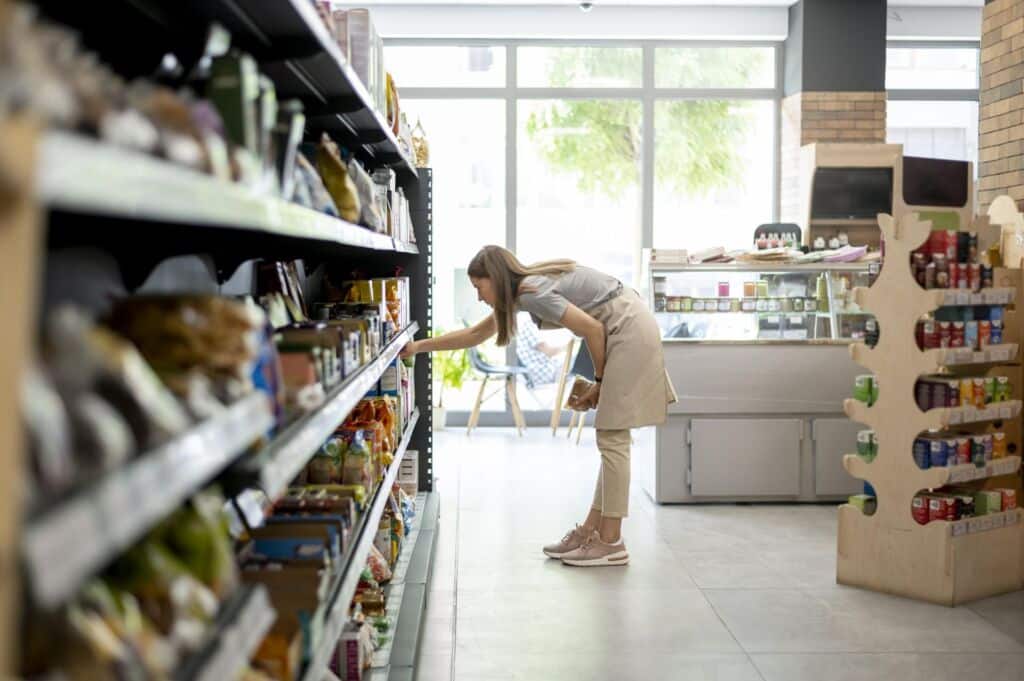 Kassasysteem supermarkt