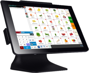 Kassasysteem touchscreen